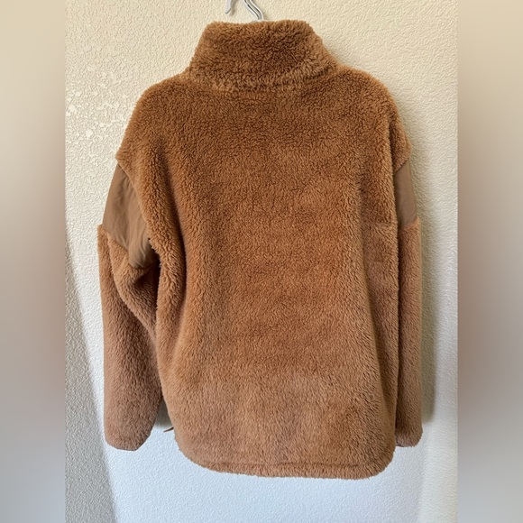 VS PINK Teddy Half Zip Sweater size M - Picture 3 of 4